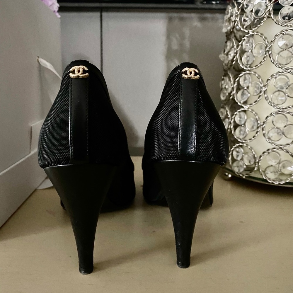 Chanel Mesh Pumps
